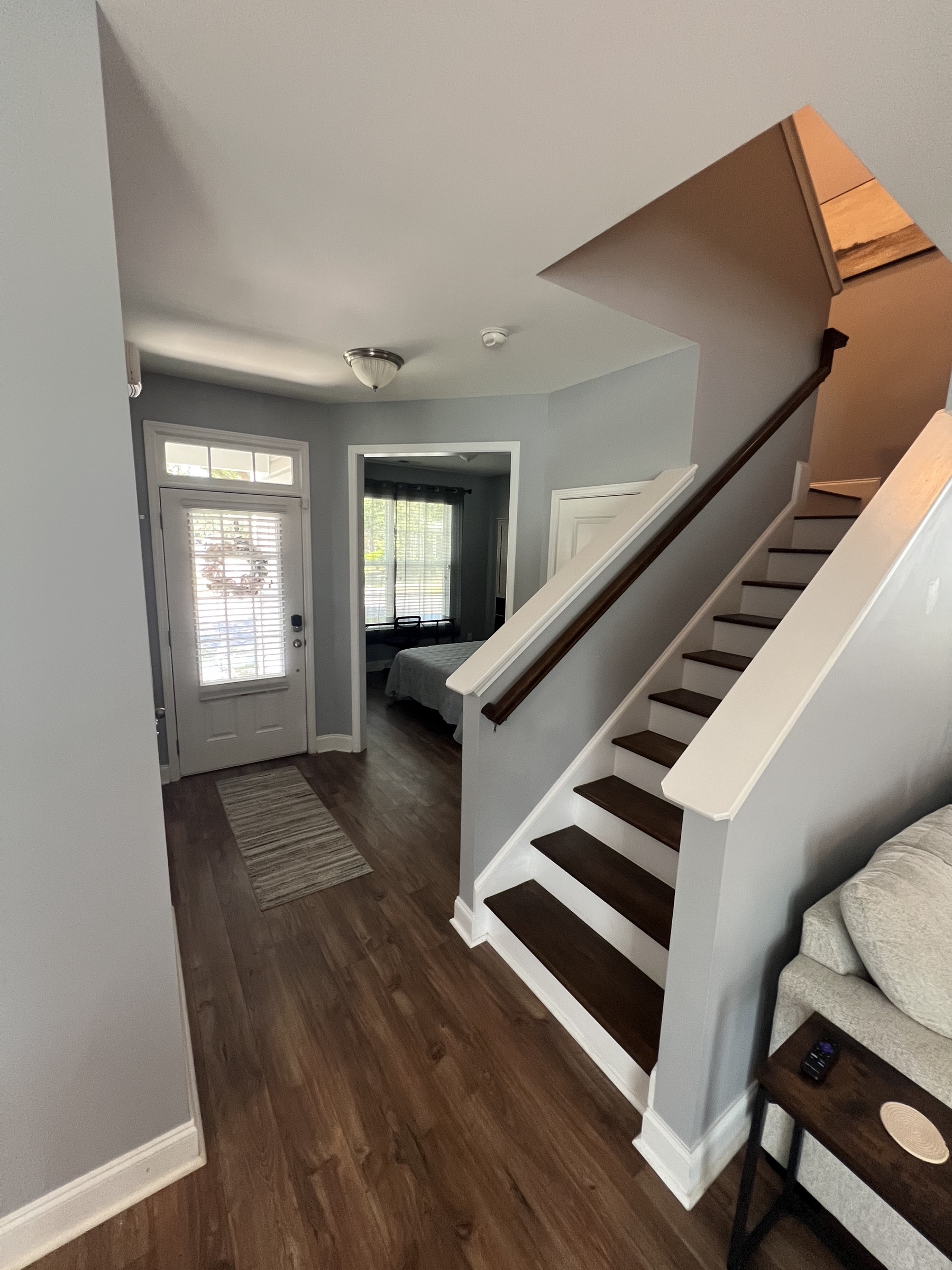 Entry hall and staircase