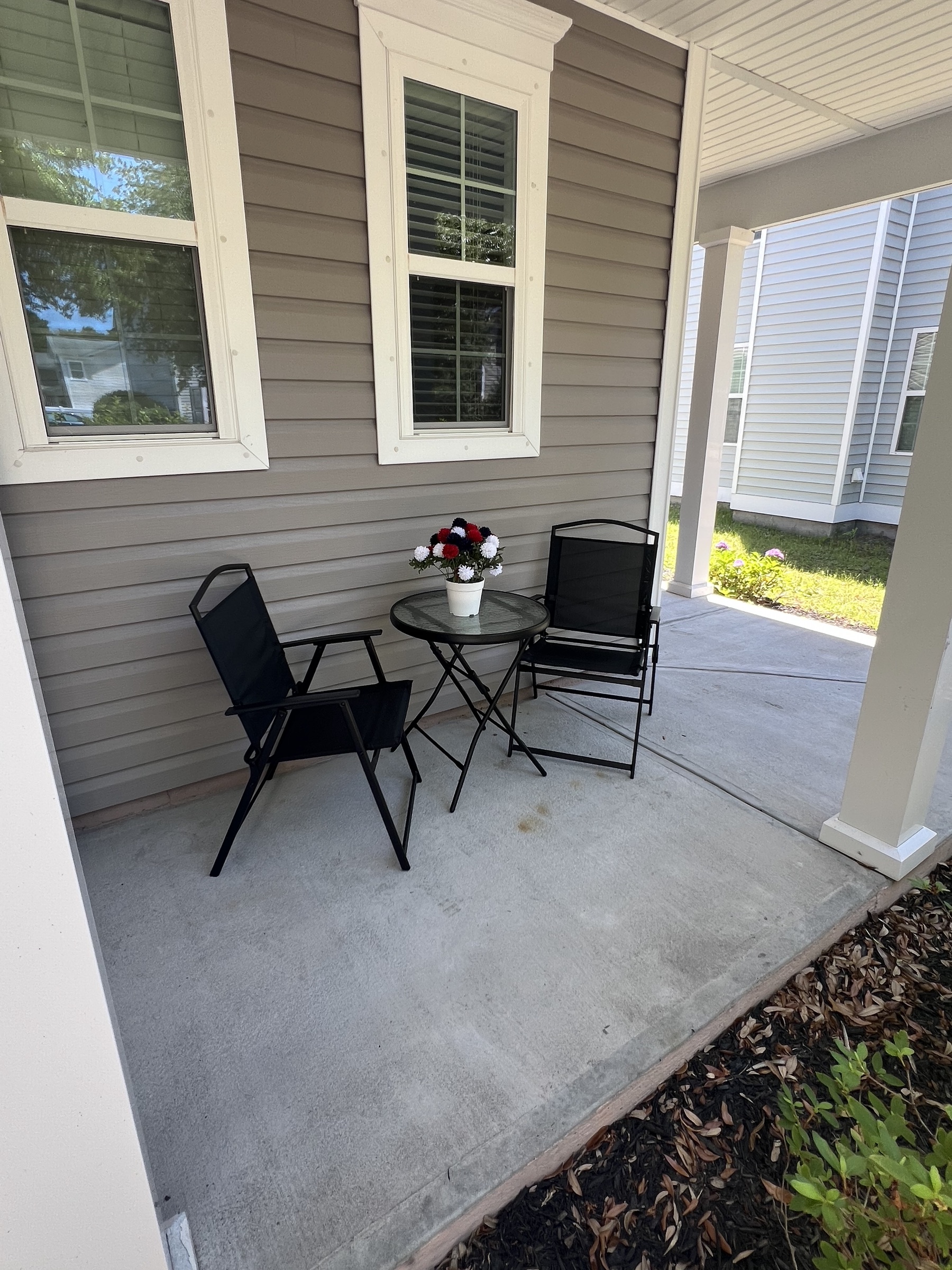 Front porch seating at 69 10th Avenue